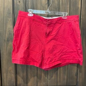 Hot pink shorts